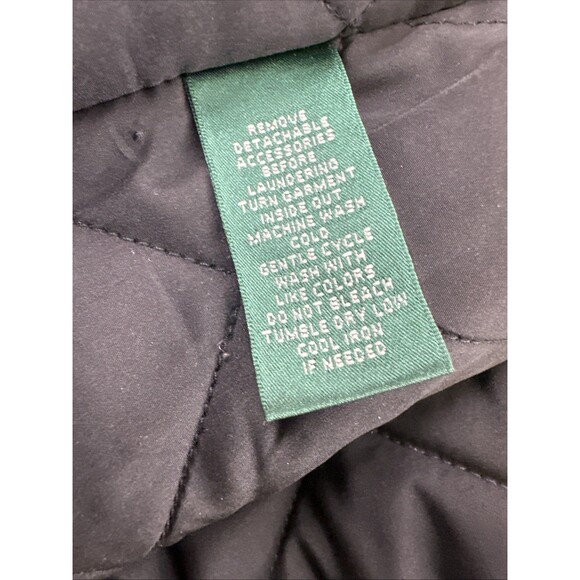 Lauren Active Ralph Lauren Red Ski Coat Zip Belted Jacket Snap Vintage Womens XL - Picture 15 of 16